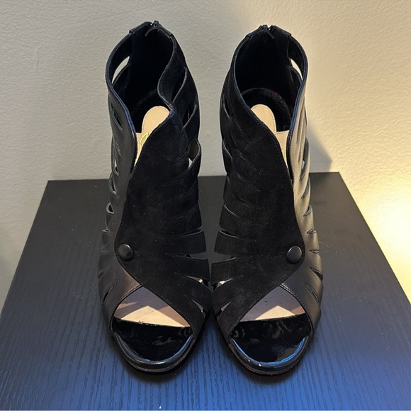 Christian Louboutin open toe booties - Picture 2 of 5